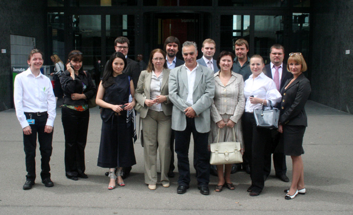 Участники семинара АГТ с коллегами из компании Sunrise.